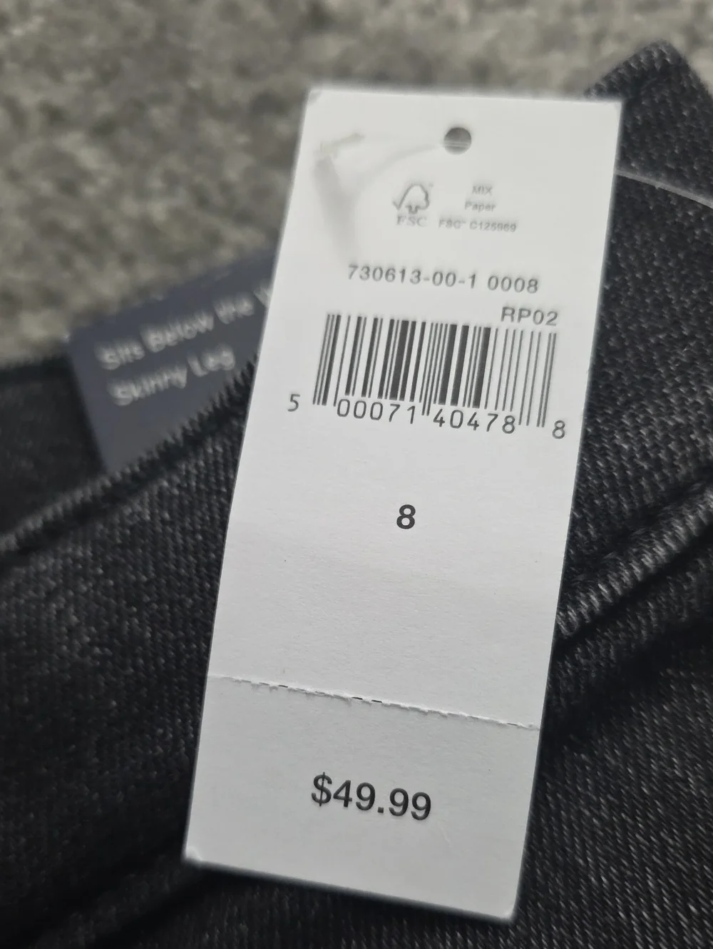 Boys High Stretch Skinny GAP jeans